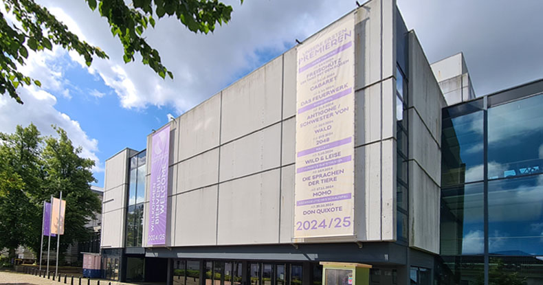 PVC-Banner am Bremer Überseemuseum